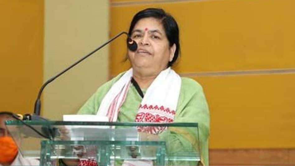 मध्य प्रदेश की बीजेपी विधायक और पूर्व मंत्री उषा ठाकुर.