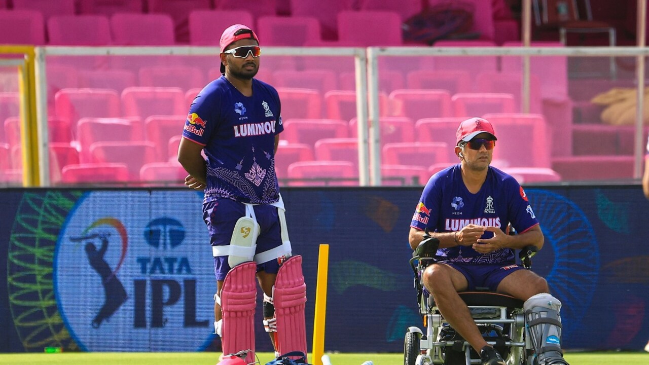 संजू सैमसन और राहुल द्रविड़