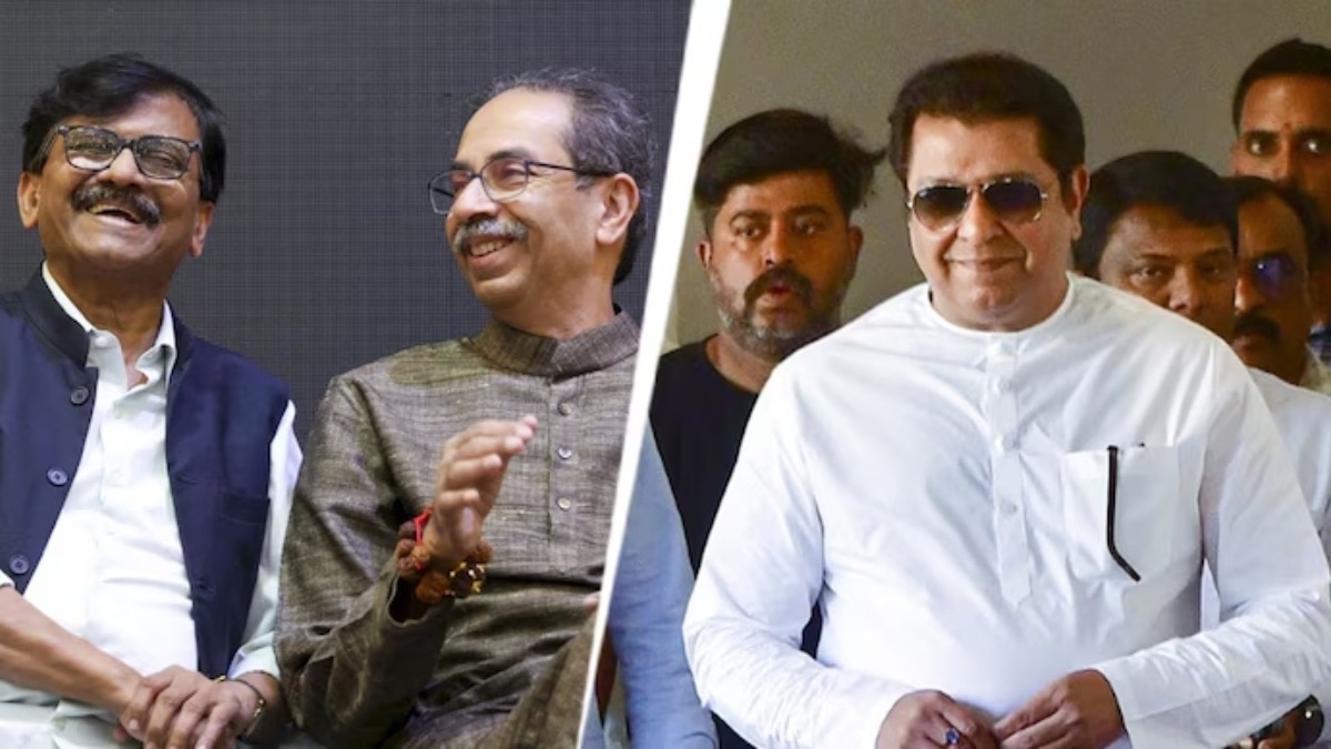 संजय सिंह, उद्धव ठाकरे और राज ठाकरे (फाइल फोटो)