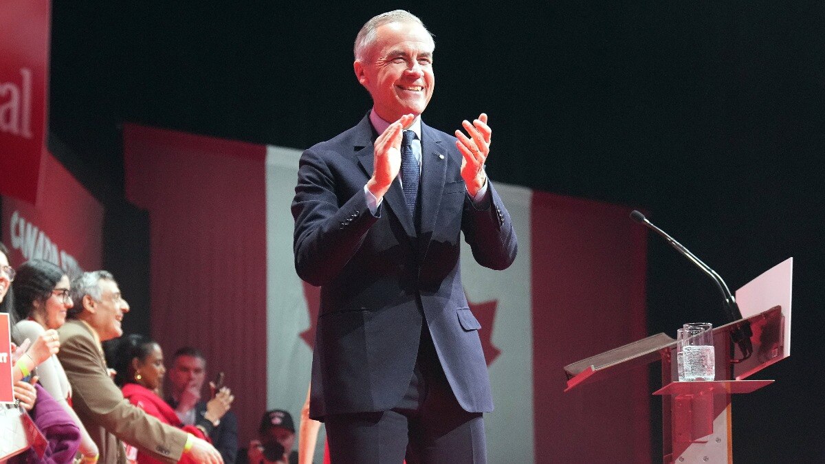 Canadian Prime Minister Mark Carney. (Nathan Denette/The Canadian Press via AP)