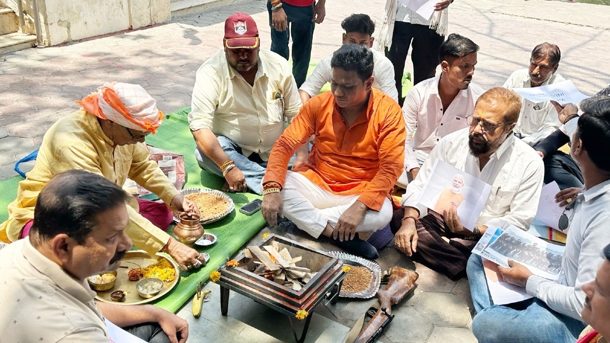 भोपाल के प्राचीन खटलापुरा हनुमान मंदिर में हुआ अश्वमेध यज्ञ