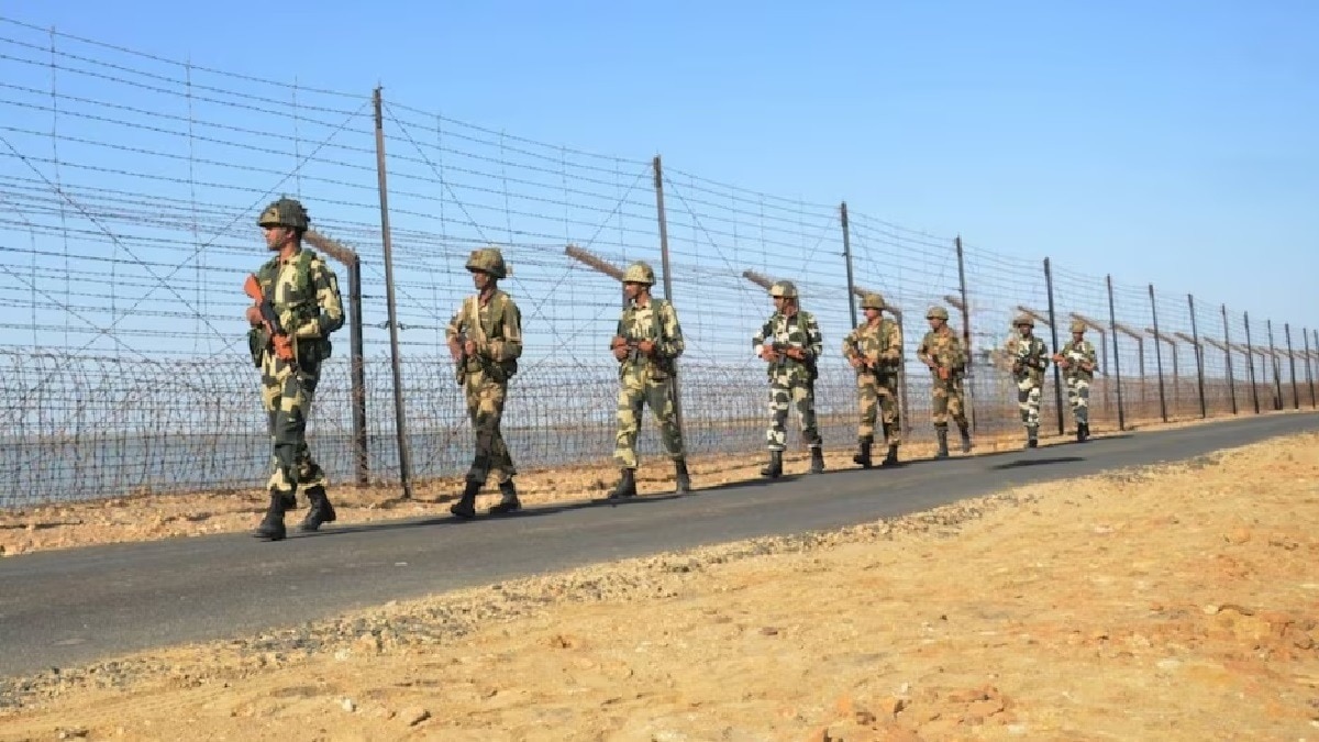 BSF patroling at border 