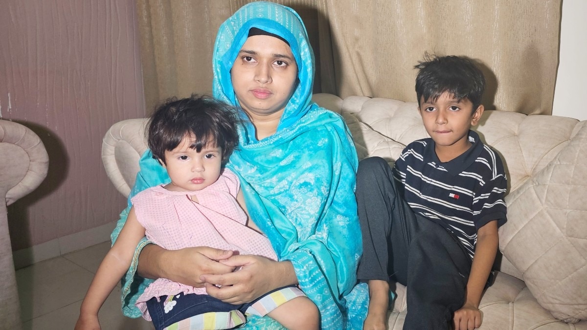 बच्चों की पाक नागरिकता और वीज़ा सस्पेंशन से संकट में समरीन.  