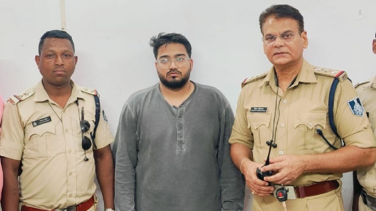 भोपाल पुलिस ने फरार आरोपी नबील को किया गिरफ्तार.