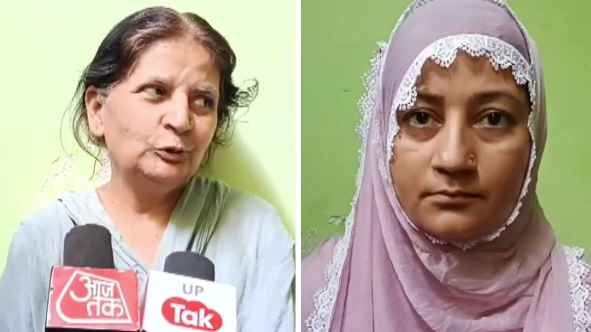 शबाना और महक. 