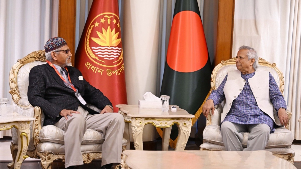 एएलएम फजलुर रहमान और मुहम्मद युनुस (फोटो: एक्स/चीफ एडवाइजर GoB)