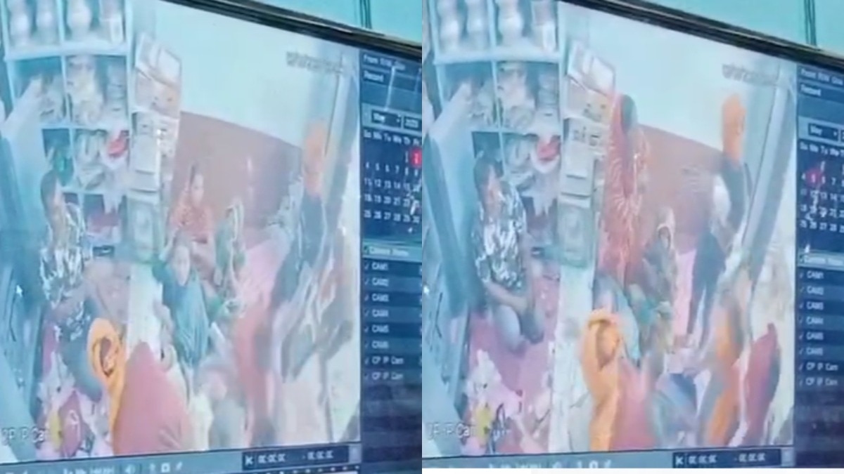 घटना CCTV में कैद. 