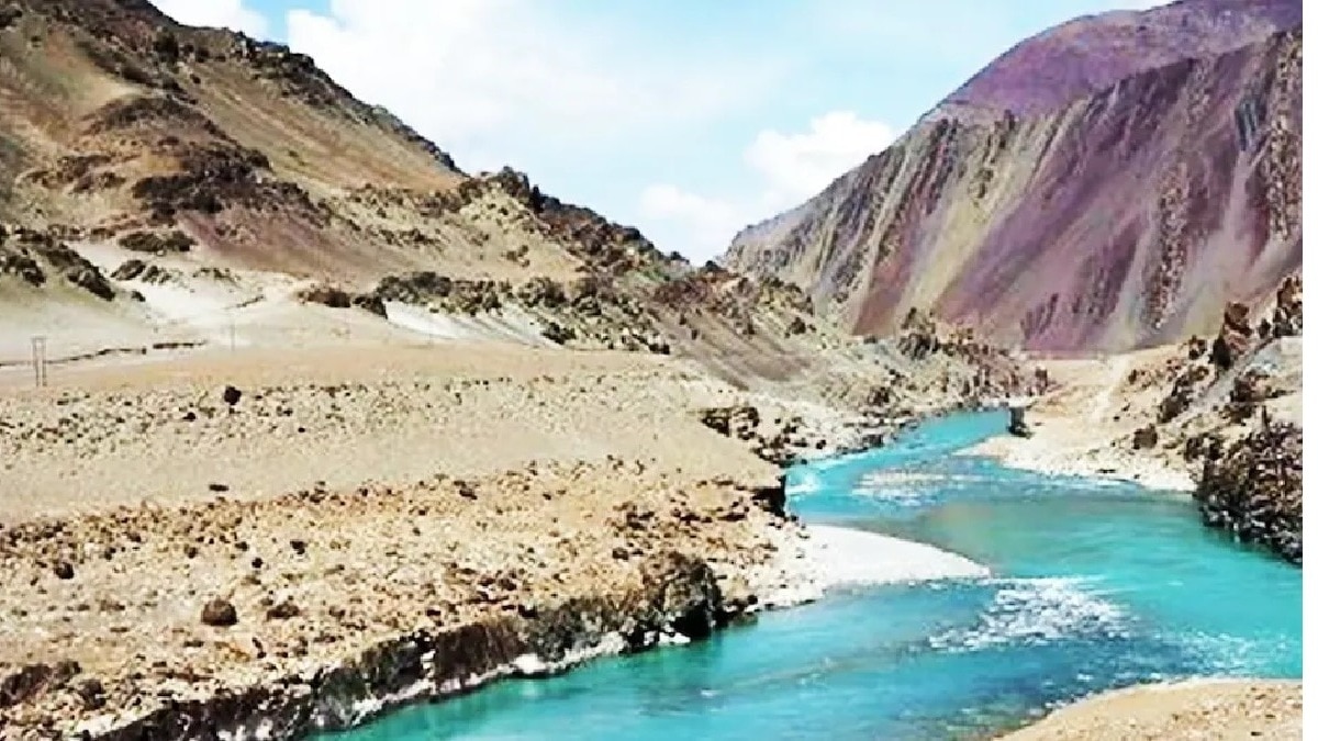 Water from the Indus river was brought to restore the Somnath temple