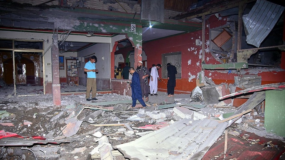 मुजफ्फराबाद में एक आतंकी इमारत की तस्वीर. (फोटोः एपी)