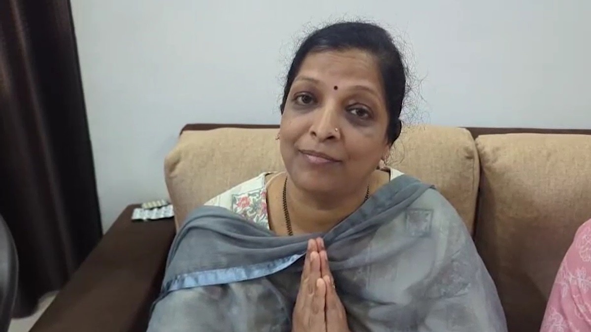 पहलगाम आतंकी हमले में मारे गए संतोष जगदाले की पत्नी प्रगति 