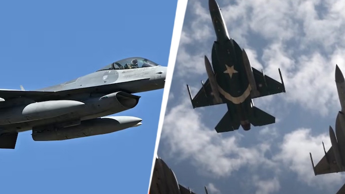 Representative Image of F-16 and JF-17 aircrafts.