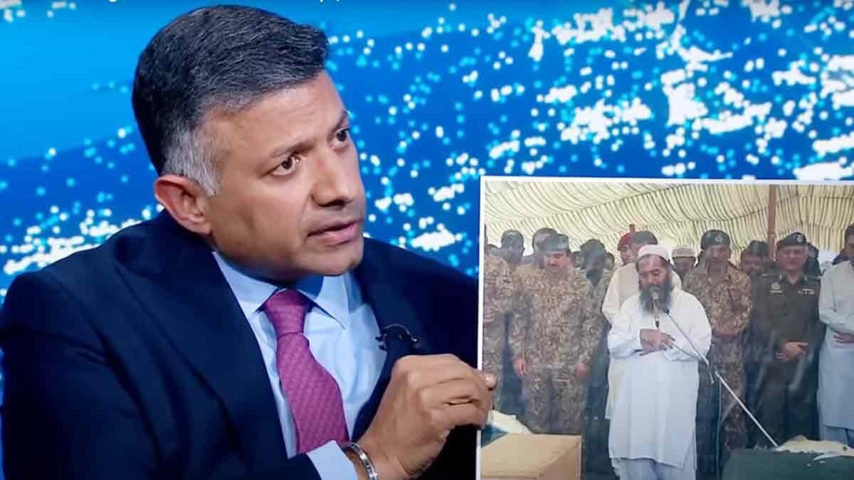 India's High Commissioner to the UK, Vikram Doraiswami, showed a photo to Sky News