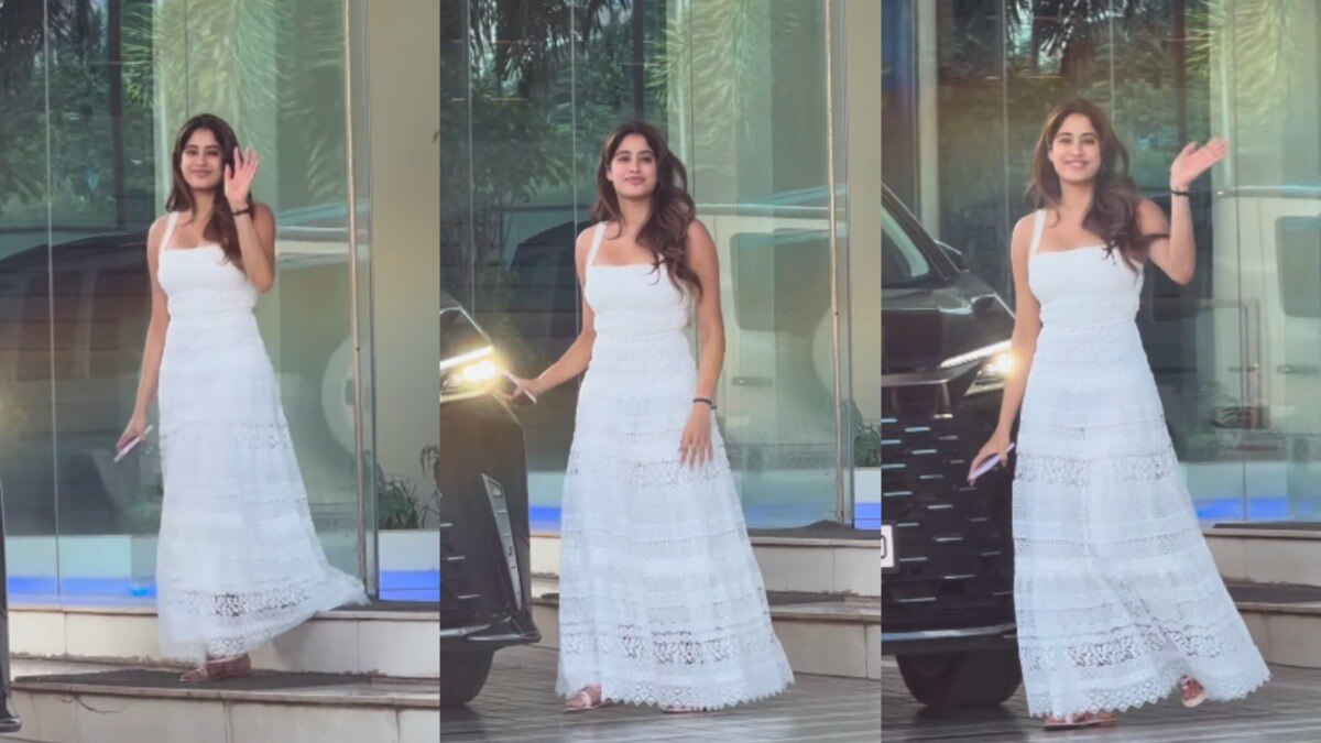 जाह्नवी कपूर ने रिपीट की अपनी बर्थडे ड्रेस