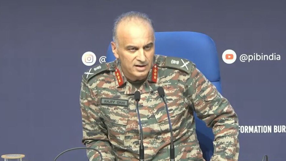 DGMO Lt Gen Rajiv Ghai