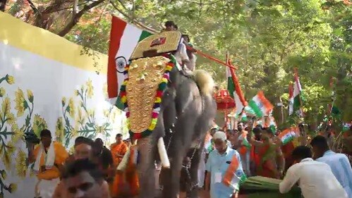 तिरंगा यात्रा.