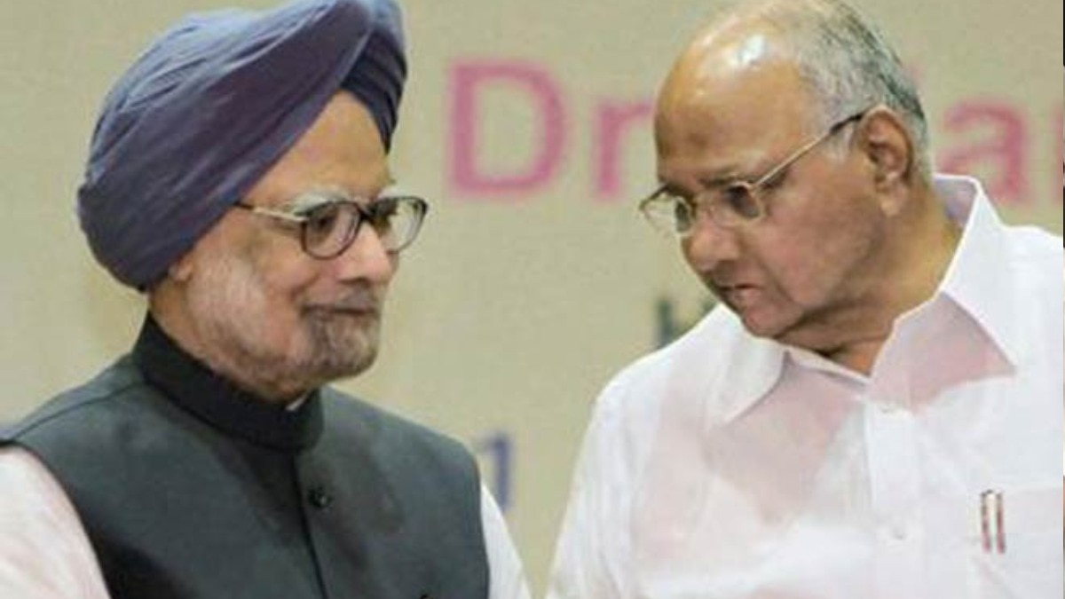 Manmohan singh And sharad Pawar