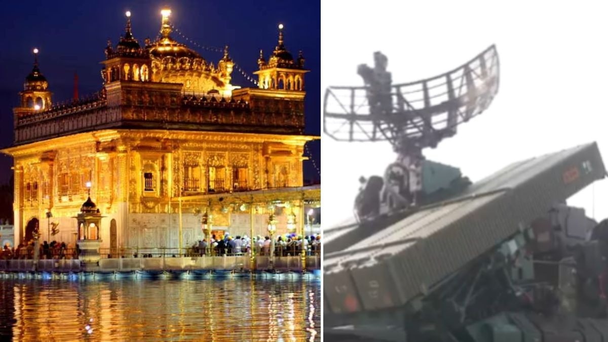 गोल्डन टेंपल को निशाना बनाकर दागी गईं पाकिस्तान की मिसाइलें AKASH ने की धराशायी