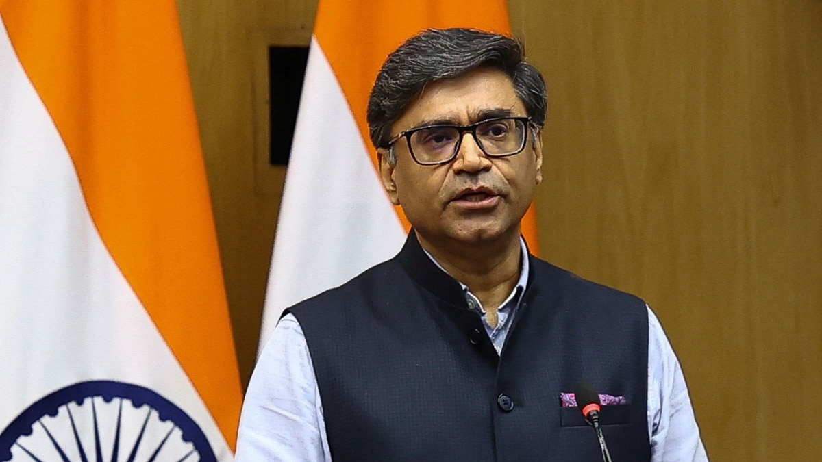 विदेश सचिव विक्रम मिस्री संसदीय समिति को भारत-पाक तनाव पर जानकारी दिया (फोटो क्रेडिट - रॉयटर्स)