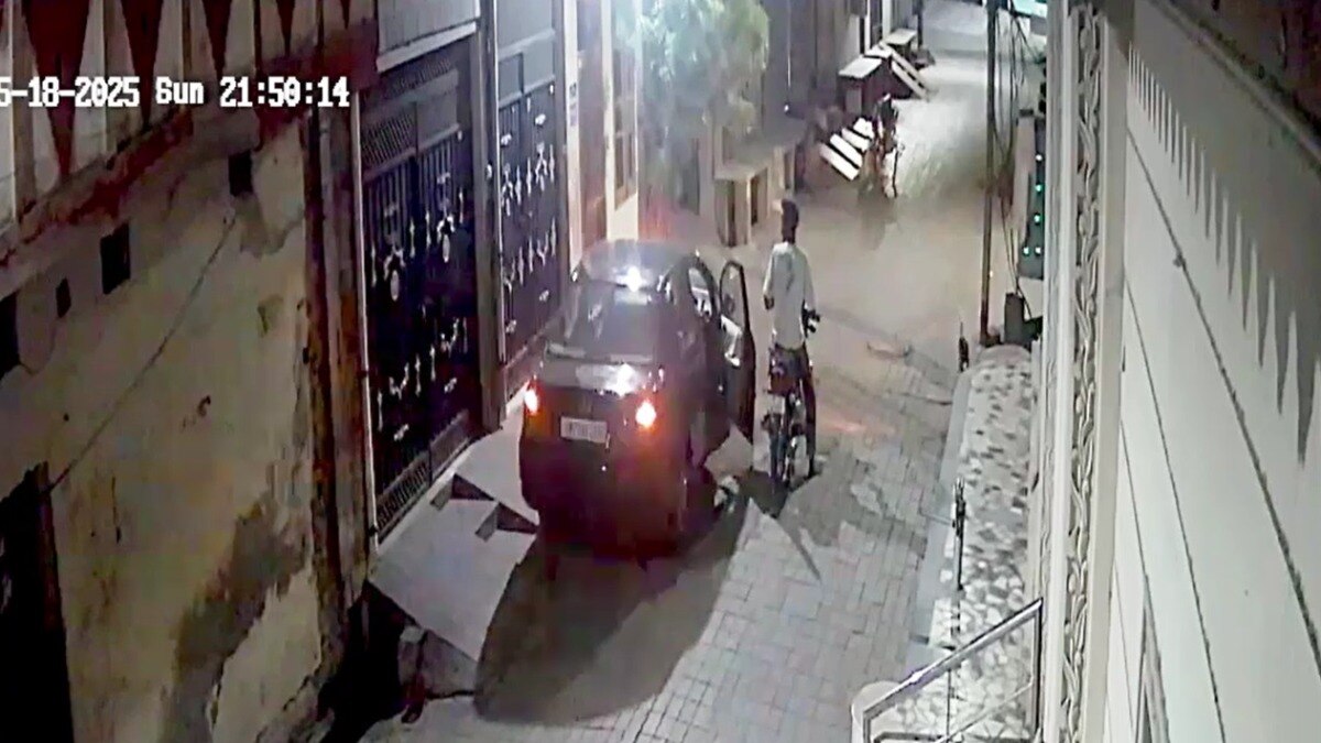 फरीदकोट में घर के बाहर खड़ी कार 15 सेकंड में चोरी