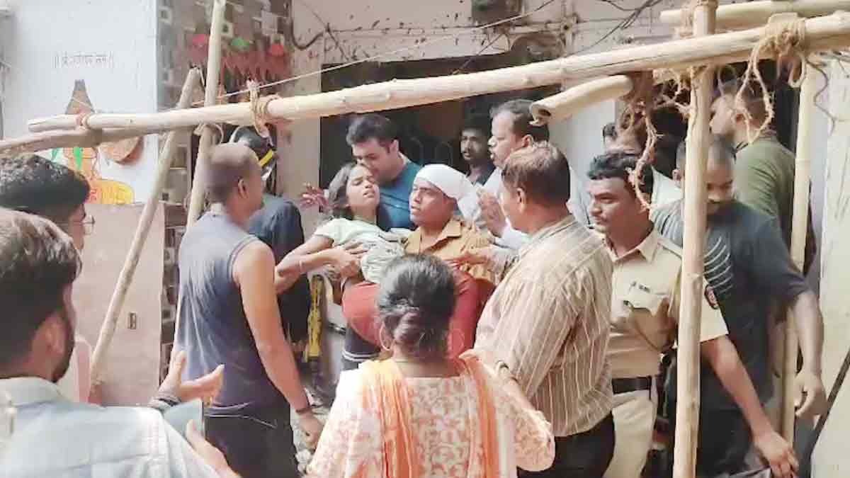 Horrific accident in Kalyan of Maharashtra