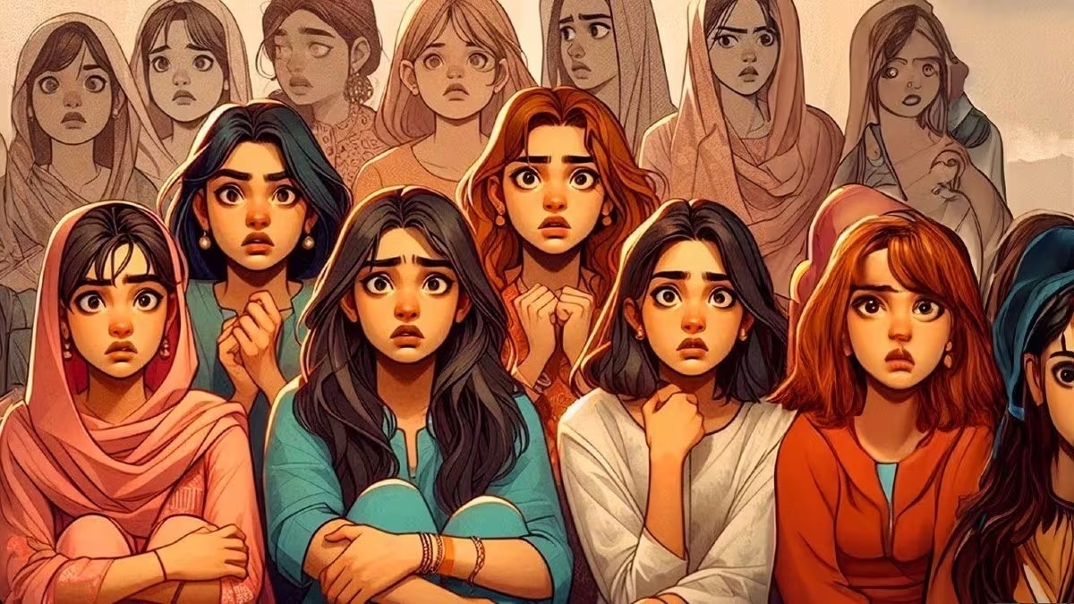 भोपाल में हिंदू युवतियों का रेप और ब्लैकमेलिंग केस. (फोटो: META AI)
