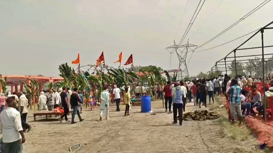 गाजीपुर में करंट से चार लोगों की मौत 