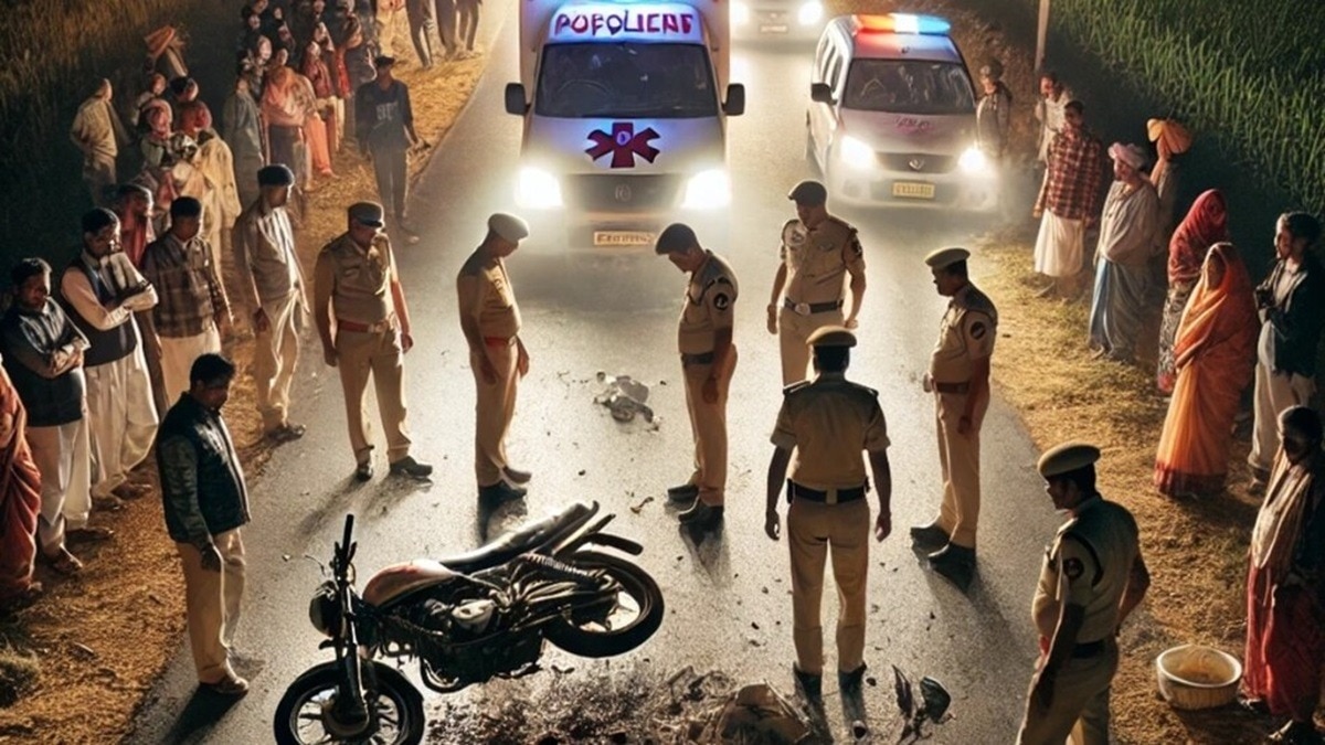 नए दूल्हा दुल्हन की सड़क हादसे में मौत