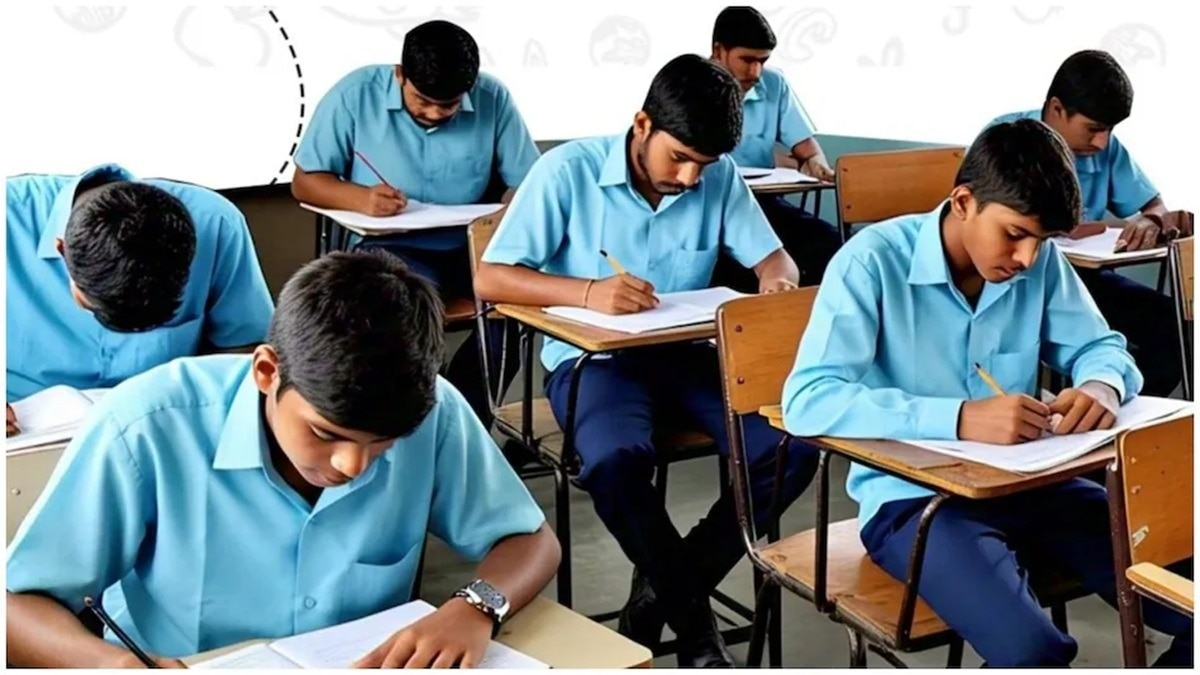 candidates taking exam