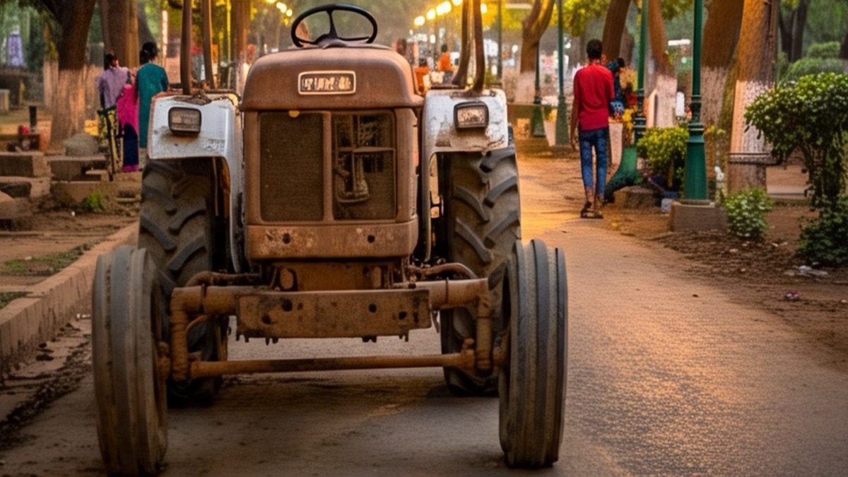 ai image of tractor trolley