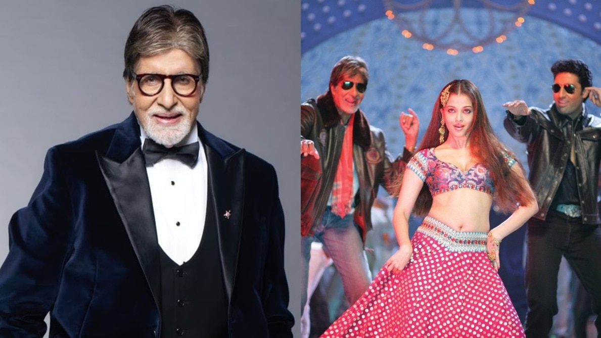 अमिताभ बच्चन, कजरा रे गाना