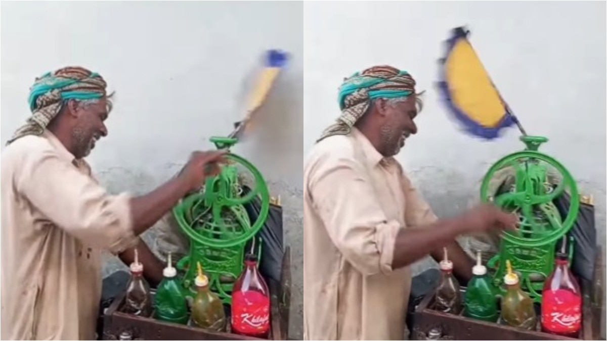'टेक्नोलॉजिया!' गर्मी से बचने के लिए बर्फ का गोला बेचने वाले शख्स ने किया ऐसा जुगाड़, वीडियो हुआ वायरल