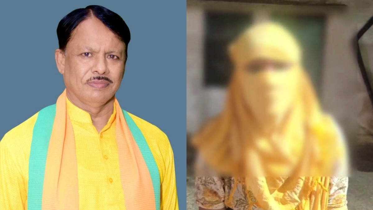 गोंडा: बीजेपी नेता के संग नजर आई महिला ने दी प्रतिक्रिया