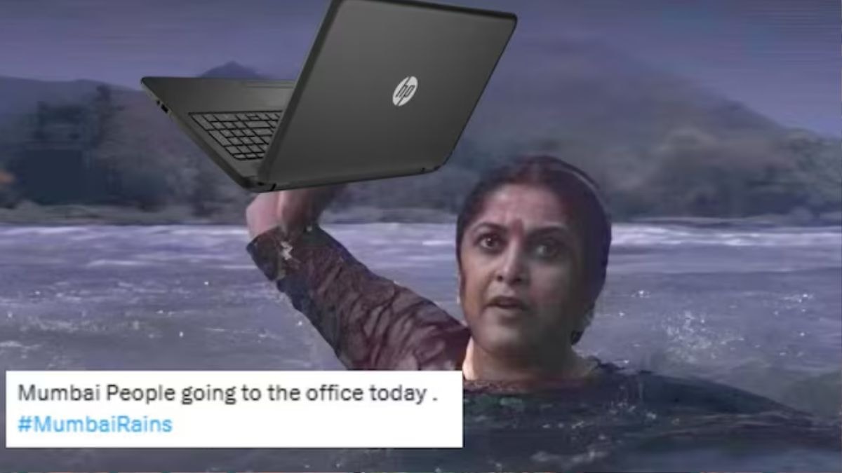 'दरिया पार कर ऑफिस जाने की टेंशन...', बारिश से बेहाल मुंबई के लोगों ने शेयर किए मीम्स