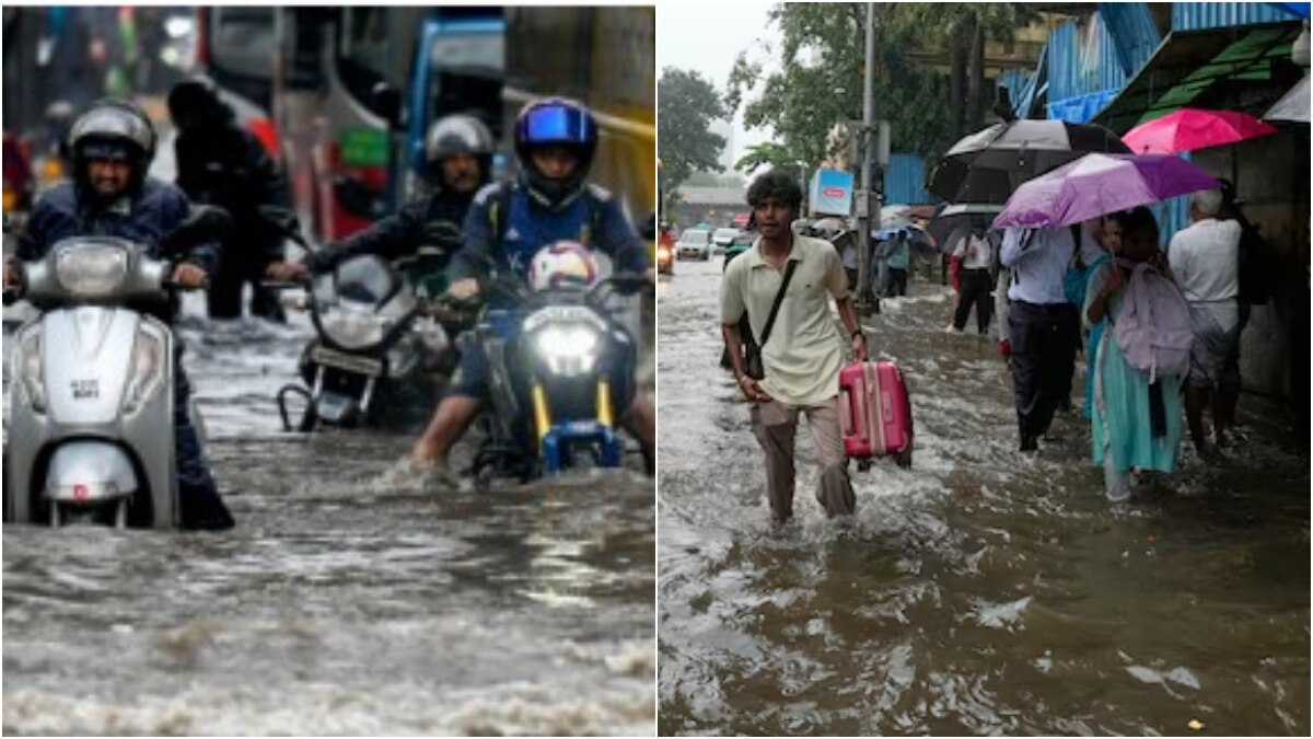 मानसून की पहली ही बारिश में थम गई मुंबई. (PTI Photo)