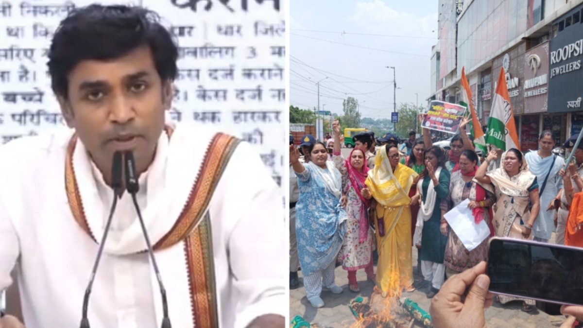 खंडवा रेप केस को लेकर विक्रांत भूरिया ने सरकार को घेरा.