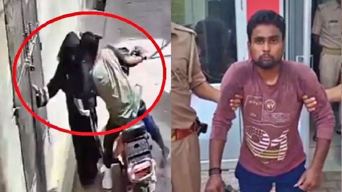 मेरठ पुलिस की गिरफ्त में आरोपी 