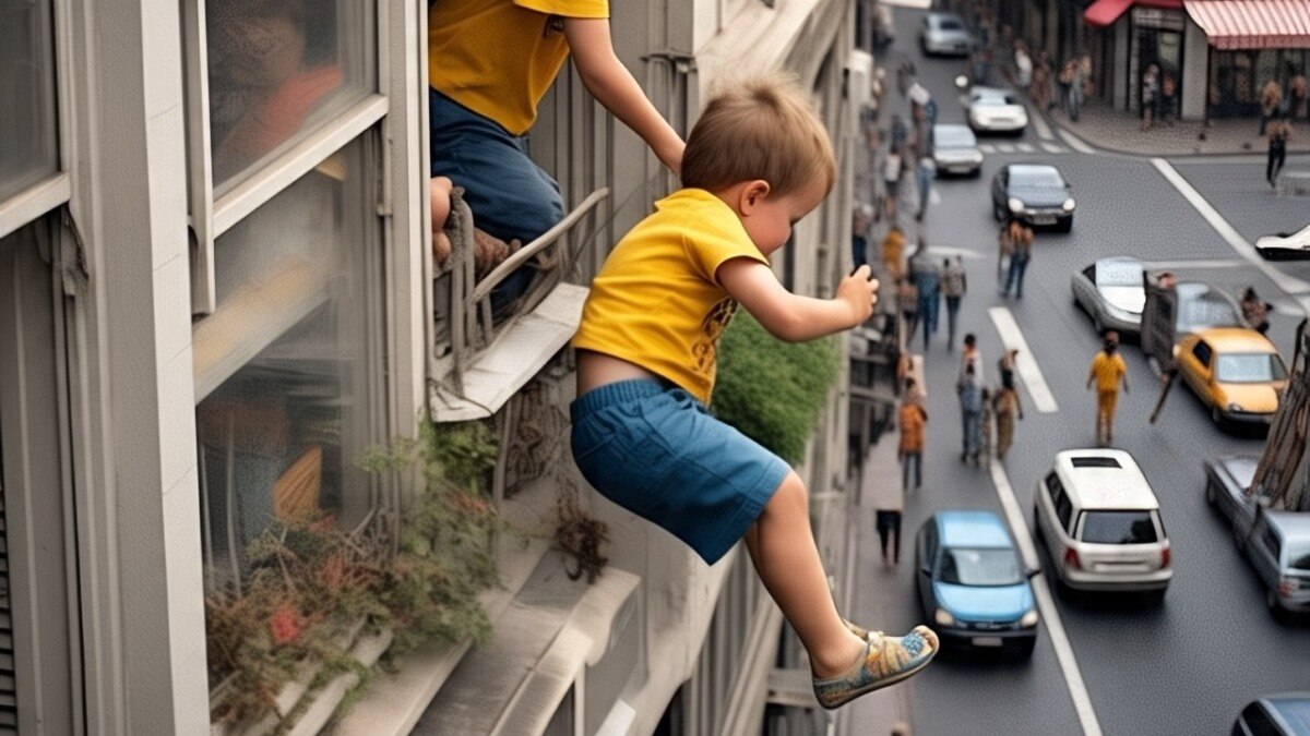 तेलंगाना: तीसरी मंजिल से गिरा तीन साल का बच्चा, मौके पर हो गई मौत