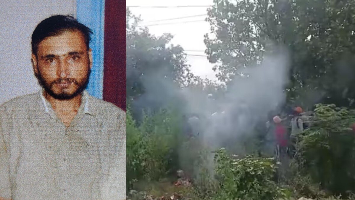 मृतक संदिग्ध की पहचान नितिन कुमार के तौर पर हुई