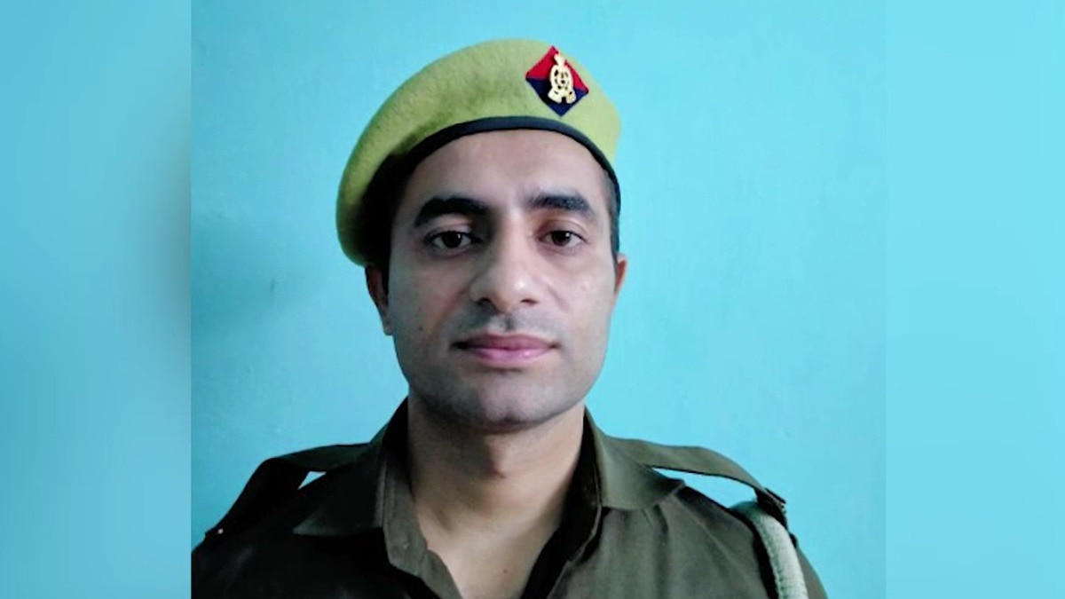 मृतक कांस्टेबल सौरभ