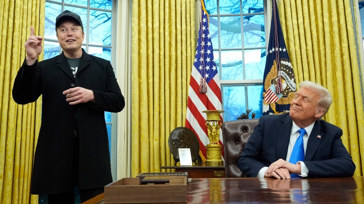 Donald Trump and Elon Musk