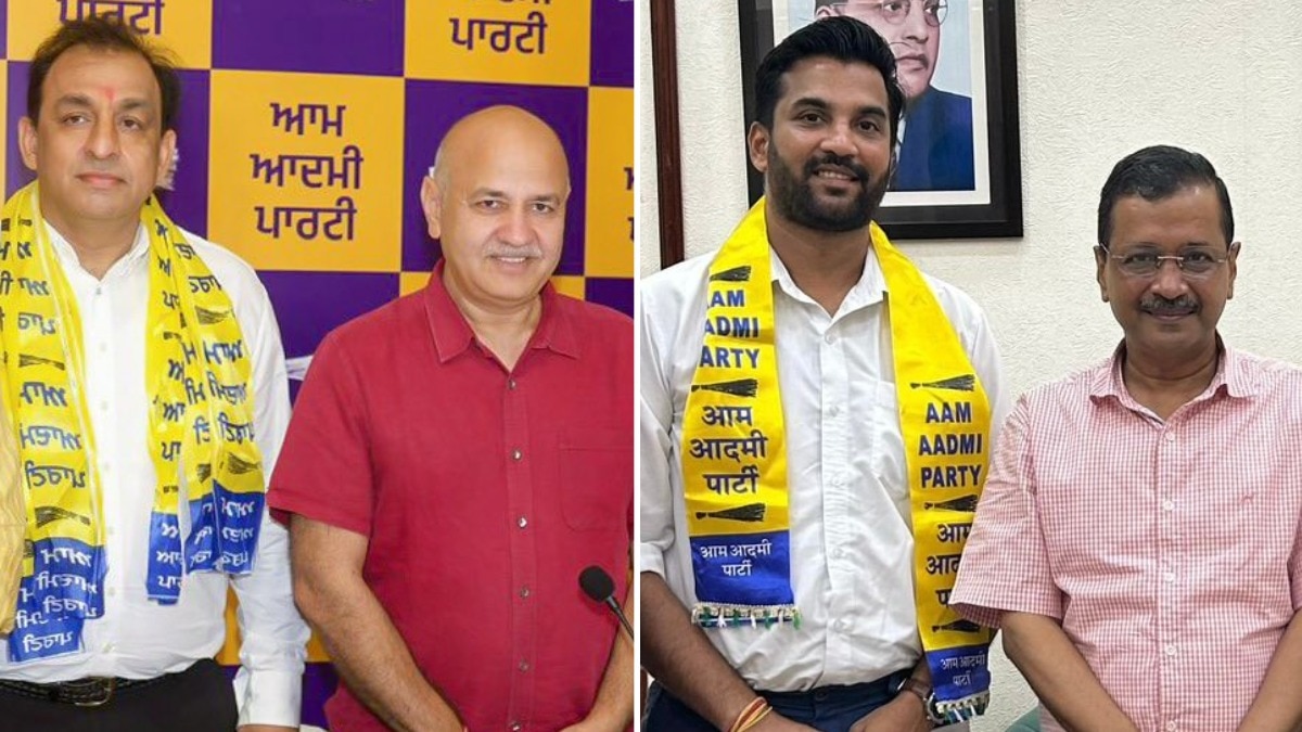 जालंधर के कारोबारी नितिन कोहली ने थामा AAP का दामन, गोवा में युवा नेता श्रीकृष्ण परब ने भी पकड़ी 'झाड़ू'