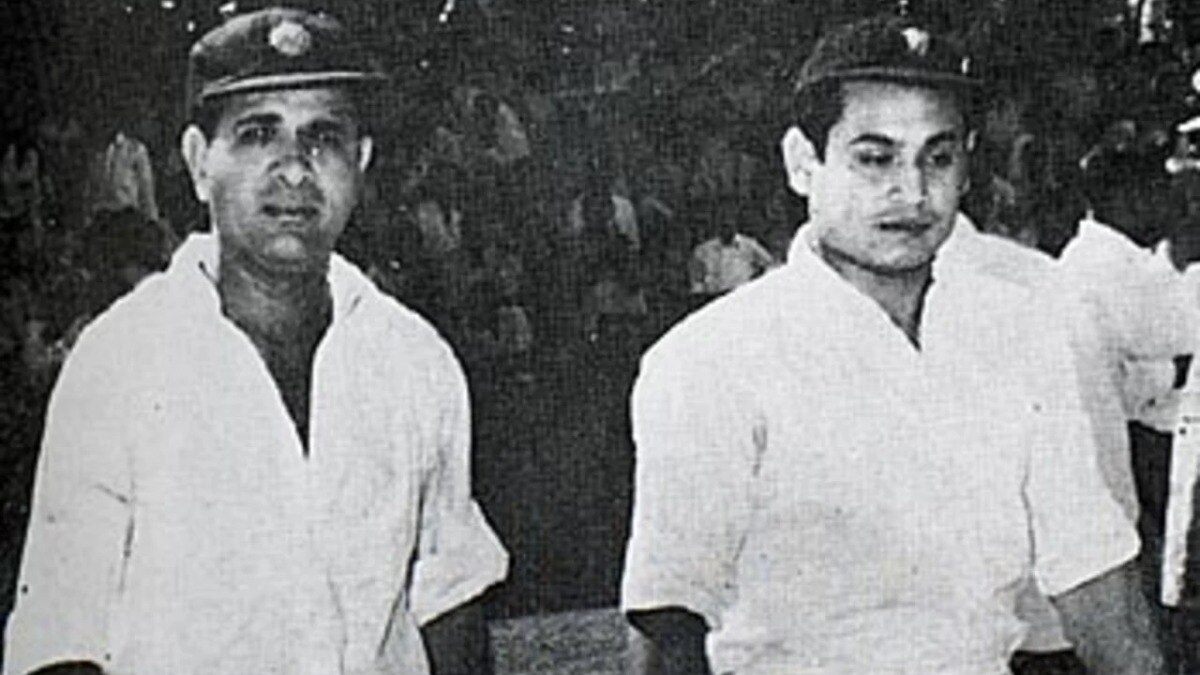 Pankaj Roy and Vinoo Mankad (Photo- Wisden Cricket Monthly)