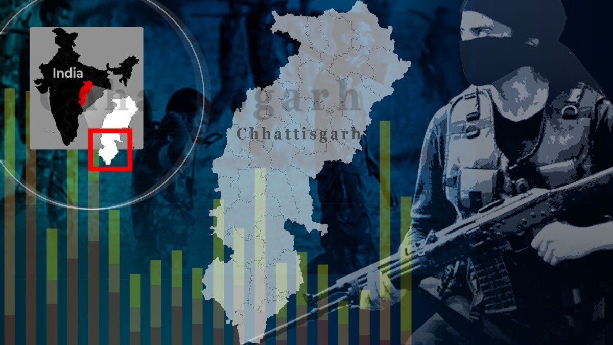 छत्तीसगढ़ में सिकुड़ता नक्सलवाद का दायरा