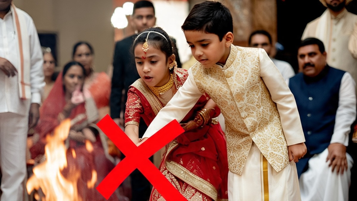 Pakistan made a law against child marriage(Rep Image by AI)