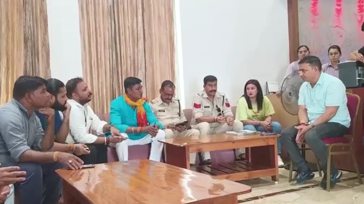 भोपाल की GYM से SI का Video वायरल