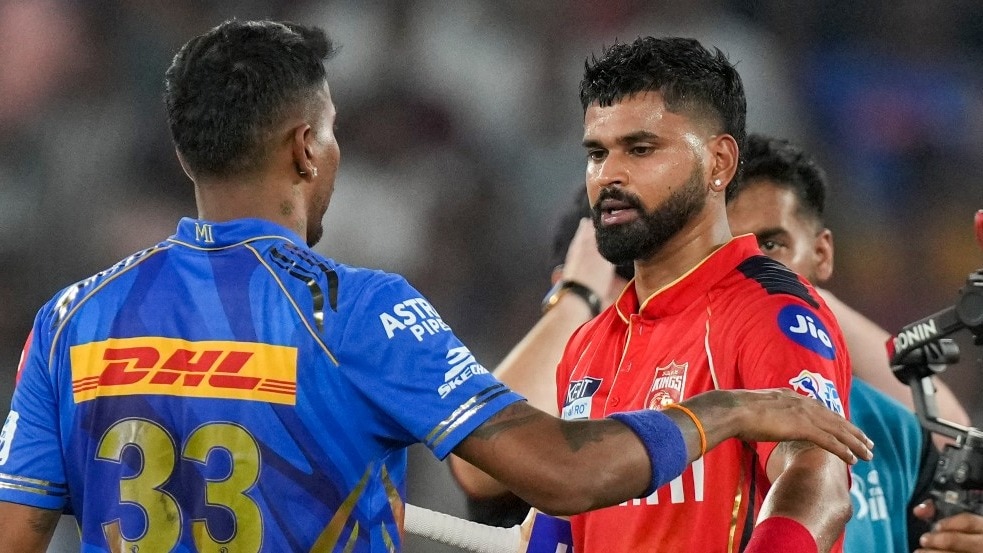 Hardik Pandya and Shreyas Iyer. (PTI)