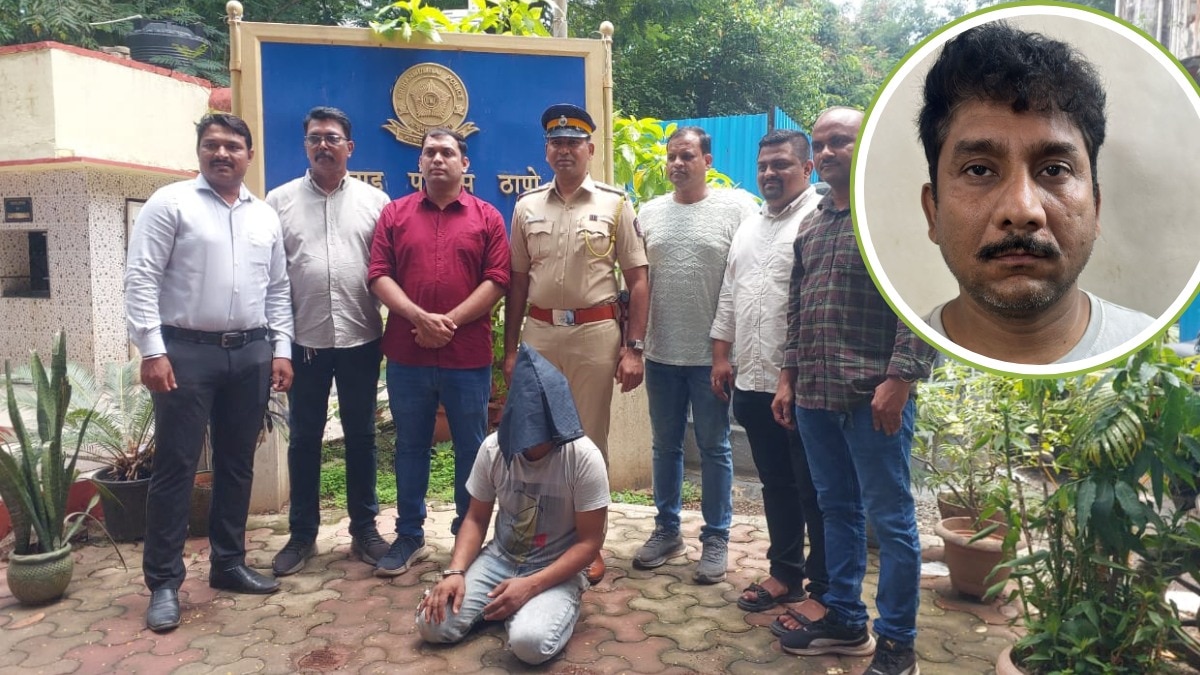 पुलिस की गिरफ्त में आरोपी.