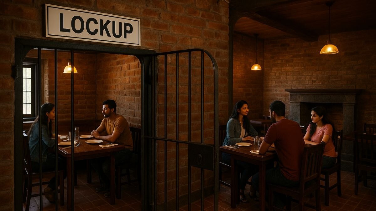 ब्रिटिशकालीन थाने को बनाया कैफे. (यह फोटो प्रतीकात्मक है, जो AI Generated है)