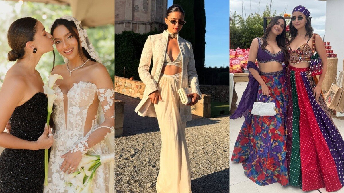 आलिया भट्ट ने दोस्त की शादी में दिखाया स्टाइलिश अंदाज