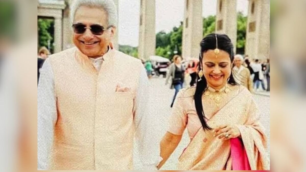 Pinaki mishra and Mahua moitra